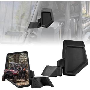 imageSAUTVS Side Mirrors for Polaris Ranger XP 1000 Ranger 1000 Adjustable Folding Rearview Side Mirrors for Polaris Ranger XP 1000 Ranger 1000 Crew 570 Midsize 570 SP 20182024 Accessories2PCS