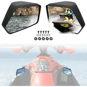 imageSAUTVS Side Rear View Mirrors for SeaDoo Spark HighDefinition Convex Side Mirrors for all SeaDoo Spark 20142023 models Accessories 2PCS Replace 295100748