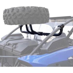imageSAUTVS Spare Tire Mount Holder for 20202025 Kawasaki Teryx KRX 1000 Fits Up to 37quot Tire No Drilling Welding Required Heavy Duty Carrier Accessories