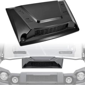 imageSAUTVS Sport Hood Scoop Kit for Kawasaki Mule Pro Turbo Hood Scoop with Mesh Grill for Kawasaki Mule Pro FXT DXT DX FX 20152025 Accessories
