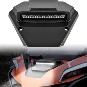 imageSAUTVS Sport Hood Scoop with LED Spotlight for CFMOTO ZFORCE 950 2024 Sporty Front Hood Cover with Auxiliary Light Kit for CFMOTO ZFORCE 950 HO EX Sport 20202024 Accessories