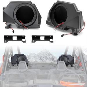 imageSAUTVS Sport Speaker Enclosures for Polaris RZR PRO XP Rear 65quot Speaker Pods Panels with Metal Mount Brackets for Polaris RZR PRO XP XP4 LE 20202024 Accessories 2PCS