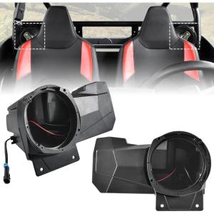 imageSAUTVS Sport Speaker Enclosures for Polaris RZR XP 1000XP 4 1000 2024 Support 65quot Speakers Rear Seat Speaker Pods Mount Brackets Holders for Polaris RZR XP 1000XP 4 1000 2024 Accessories2PCS