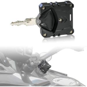 imageSAUTVS Sporty Key Holder for Can Am Spyder Ignition Key Cover Case Shell with Hole for CanAm Spyder F3 RT RTS ST RSi Accessories 1PCS