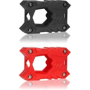 imageSAUTVS Sporty Key Shell for CanAm Ryker Outlander Black ampamp Red Ignition Key Cover Holder Key Case for Can Am RykerOutlander Accessories 2PCS