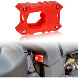 imageSAUTVS Sporty Key Shell for Ryker Outlander Red Ignition Key Cover Holder Key Case for CanAm RykerOutlander Accessories 1PCS