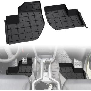 imageSAUTVS TPE AntiSlip Floor Mats Front Row Floor Liners for 20212025 Yamaha Wolverine RMAX 1000 RMAX2 RMAX4 20182020 Wolverine X2X4 850 Accessories All Weather Protection Slush Mats