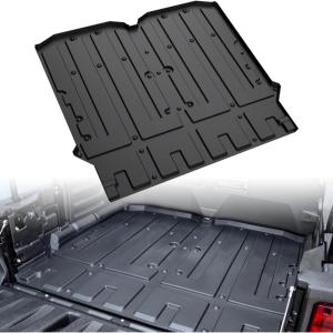 imageSAUTVS TPE Bed Mat Liners for Honda Pioneer 7004 20142025 UTV Rubber Rear Cargo Bed Mat All Weather Protection Slush Liner for Honda Pioneer 700 4P 20142025 Accessories Replace 0SP42HL3201