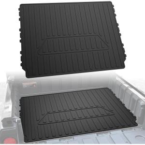 imageSAUTVS TPE Cargo Bed Mat Liner for Kawasaki Mule PRO Rubber Rear Cargo Bed Mat All Weather Protector Slush Liner for Kawasaki Mule PROMX EPS 20192025 Accessories Replace 999941188