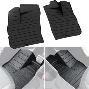 imageSAUTVS TPE Front Floor Mats for CFMOTO ZFORCE 950 HO EX Sport 20202024 Front Row Floor Liners Slush Mat All Weather Protection for CFMOTO ZForce 950 HO EX Sport 20202024 Accessories