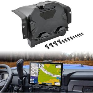 imageSAUTVS Tablet Mount Phone Holder for Ranger SP 570 20222025 Electronic Device GPS Tablet Holder Phone Mount with Storage Box for Polaris Ranger SP 570  Crew 20222025 Accessories