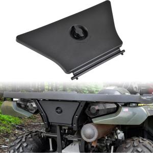 imageSAUTVS Tool Box Cover with Lock Latch for Polaris Sportsman 450 570 Rear Storage Box Cover Back Cargo Lid for Polaris Sportsman 450 500 570 700 800 Touring 20062024 Accessories Replace 5436349