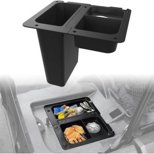 imageSAUTVS Under Seat Storage Box Compatible with Honda Pioneer 7002 7004 20142025 Accessories Water Resistance 44L Under Driver Seat Storage Bin