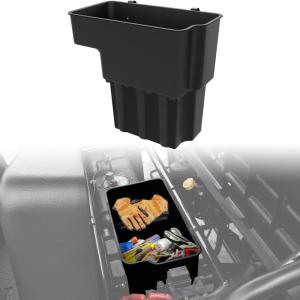 imageSAUTVS Under Seat Storage Box Compatible with Kawasaki Mule 4000 4010 20092026 Accessories Water Resistance 14L Under Driver Seat Storage Bin