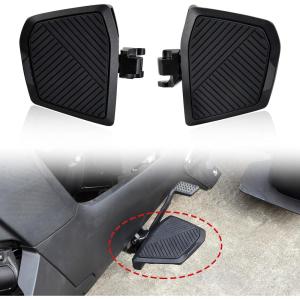 imageSAUTVS Wider Design Larger Brake Pedal for Can Am Ryker Extended Brake Foot Rest Peg Pedal Footboards for CanAm Ryker 600 900 Sport ampamp Ryker Rally Edition All Models Accessories 2PCS