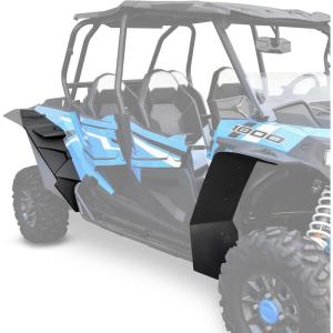 imageSAUTVS Wider Front Mud Flaps ampamp Rear Fender Flares Kit for Polaris RZR XPXP 4 1000 20142023 Accessories XXL Splash Proof Extended Guards Front Mud Flaps and Rear Fender Flares Set 6PCS