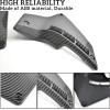 imageSAUTVS Carbon Fiber Pattern Lower Fairing Panels for Can Am Ryker Carbon Fiber Pattern Lower Panels Fairing Pads Protector Trim Cover for Can Am Ryker 600 900 Sport Rally Models Accessories 2PCS