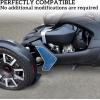 imageSAUTVS Carbon Fiber Pattern Lower Fairing Panels for Can Am Ryker Carbon Fiber Pattern Lower Panels Fairing Pads Protector Trim Cover for Can Am Ryker 600 900 Sport Rally Models Accessories 2PCS