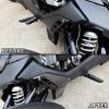 imageSAUTVS Carbon Fiber Pattern Lower Fairing Panels for Can Am Ryker Carbon Fiber Pattern Lower Panels Fairing Pads Protector Trim Cover for Can Am Ryker 600 900 Sport Rally Models Accessories 2PCS