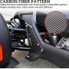 imageSAUTVS Carbon Fiber Pattern Lower Fairing Panels for Can Am Ryker Carbon Fiber Pattern Lower Panels Fairing Pads Protector Trim Cover for Can Am Ryker 600 900 Sport Rally Models Accessories 2PCS