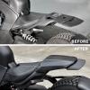 imageSAUTVS Carbon Fiber Pattern Mono Seat Cowl for CanAm Ryker Carbon Fiber Pattern Mono Seat Cowl Kit for Can Am Ryker 600 900 Sport ampamp Rally Edition All Models Accessories 1PC Replace 219400948