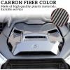 imageSAUTVS Epic Hood Panel for CanAm Ryker Carbon Fiber Color Style Epic Turbo Hood Scoop for CanAm Ryker 600 900 ampamp Ryker Rally Edition 20192025 Accessories 1PC Replace 219400877