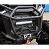imageSAUTVS Front Mesh Grill with LED Light Bar for CanAm Commander 2021 Black Mesh Grille with LED Light Bar for Can Am Commander ampamp MAX 20212025 Accessories 1PC