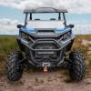 imageSAUTVS Front Mesh Grill with LED Light Bar for CanAm Commander 2021 Black Mesh Grille with LED Light Bar for Can Am Commander ampamp MAX 20212025 Accessories 1PC