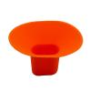 imageSAUTVS Orange Silicone Funnel for CanAm UTVs Motorcycles Cars Boats and Trucks 1PCS