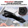 imageSAUTVS Overhead Central Speaker Panels for CanAm Maverick X3 MAX Overhead Speakers Pods Enclosures Kit for Can Am Maverick X3 MAX 20172025 Accessories Replace 715004748