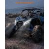 imageSAUTVS Smart RGB LED Signature Fang Lights for Maverick X3 App Controlled Colors Turn Signals Startup Animation Music Sync Lights for CanAm Maverick X3 ampamp X3 Max Trail Sport 20172025 Accessories
