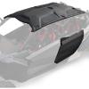 imageSAUTVS 4 Pieces Combination Hard Roof Top Sun Visor ampamp Heavy Duty Aluminum Rear Full Metal Doors Panels for CanAm Maverick X3 MAX 20172024 Accessories