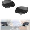 imageSAUTVS Black Handguards Protector Wind Deflector for Can Am Ryker Plastic Hand Guards Air Deflector Kit for CanAm Ryker 600 900 Sport Rally Edition All Models Accessories 2PCS Replace 219400894