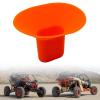 imageSAUTVS Orange Silicone Funnel for CanAm UTVs Motorcycles Cars Boats and Trucks 1PCS