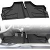 imageSAUTVS TPE Front Row Floor Mats Floor Liners for Polaris Ranger 400 570 800 MidSize 20152020 Accessories All Weather Protection Slush Mats