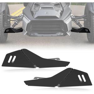 imageSAUTVS Aluminum Front Splash Guard Protectors for CanAm Ryker Black AArm Protectors for CanAm Ryker 600 900 Sport ampamp Rally Edition All Models Accessories 2PCS Replace 219400863