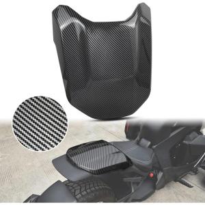 imageSAUTVS Carbon Fiber Pattern Mono Seat Cowl for CanAm Ryker Carbon Fiber Pattern Mono Seat Cowl Kit for Can Am Ryker 600 900 Sport ampamp Rally Edition All Models Accessories 1PC Replace 219400948