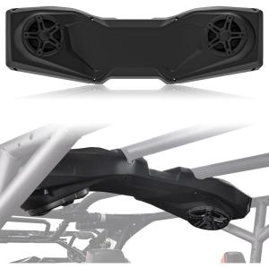 imageSAUTVS Overhead Central Speaker Panels for CanAm Maverick X3 MAX Overhead Speakers Pods Enclosures Kit for Can Am Maverick X3 MAX 20172025 Accessories Replace 715004748