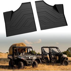 imageSAUTVS TPE Front Floor Mats for CFMOTO UFORCE 10001000 XL Front Row Floor Liners Slush Mat All Weather Protection for CFMOTO UForce 1000 201920251000 XL 20222025 Accessories