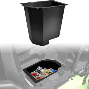imageSAUTVS Under Seat Storage Box Compatible with Honda Pioneer 520 20212025 Pioneer 500 20152023 Accessories Water Resistance 89L Under Driver Seat Storage Bin