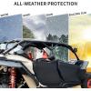 imageSAUTVS Rear Aluminum Full Doors for CanAm X3 MAX Heavy Duty Aluminum Rear Full Metal Doors Panels for CanAm Maverick X3 MAX 20172025 Accessories Replace OEM 715004753 715007972