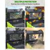 imageSAUTVS Rear Window Compatible with Honda Pioneer 520 20212025  Pioneer 500 20152023 Full Edge Coverage Rear Windshield Back Windscreen Compatible with Honda Pioneer 520 500 Accessories