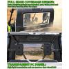 imageSAUTVS Rear Window Compatible with Honda Pioneer 520 20212025  Pioneer 500 20152023 Full Edge Coverage Rear Windshield Back Windscreen Compatible with Honda Pioneer 520 500 Accessories