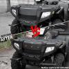 imageSAUTVS Front Panel Bumper for Polaris Sportsman 400 450 500 600 700 800 X2 0510 Front Bumper Cover Plate for Polaris Sportsman 400 450 500 600 700 800 X2 20052010 Accessories Replace  5435357070