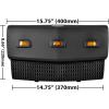 imageSAUTVS Front Panel Bumper for Polaris Sportsman 400 450 500 600 700 800 X2 0510 Front Bumper Cover Plate for Polaris Sportsman 400 450 500 600 700 800 X2 20052010 Accessories Replace  5435357070