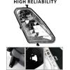 imageSAUTVS Headlight Housing ampamp Front Bumper Guard Brushguard Protector for Polaris Sportsman 500
