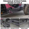 imageSAUTVS Nerf Bars Rock Sliders for RZR XP 1000 1423 Combined Side Bumper Protection Frame Side Steps Nerf Bars for Polaris RZR S 1000 XP 1000 Turbo 900 Trail S 900 20142023 Accessories 2 Seater