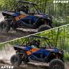 imageSAUTVS Nerf Bars Rock Sliders for RZR XP 1000 1423 Combined Side Bumper Protection Frame Side Steps Nerf Bars for Polaris RZR S 1000 XP 1000 Turbo 900 Trail S 900 20142023 Accessories 2 Seater