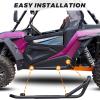imageSAUTVS Nerf Bars Rock Sliders for RZR XP 1000 1423 Combined Side Bumper Protection Frame Side Steps Nerf Bars for Polaris RZR S 1000 XP 1000 Turbo 900 Trail S 900 20142023 Accessories 2 Seater