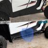 imageSAUTVS Nerf Bars Rock Sliders for RZR XP4 1000 2024 2025 Combined Side Bumper Protector Guard Side Steps Low Profile Rock Sliders Tree Kickers for Polaris RZR XP 4 1000 2024 2025Accessories4 Seat